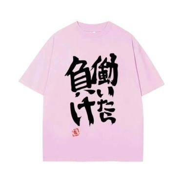 Imagem de Camiseta Feminina Estilo Cosplay Anime Futaba Anzu Com Palavras Em Chi