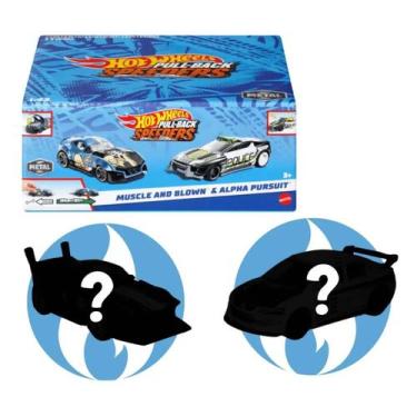 Imagem de Kit Carro Hot Wheels Com 2 De Fricção Surpresa Mattel Hpr91