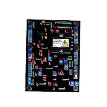 Imagem de LWTZAORYI 1 peça MX321 regulador automático de tensão gerador de ímã permanente regulador de tensão estabilizador vermelho cola macia alternador peças (capacitor vermelho X321)