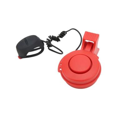 Imagem de KIMISS Buzina de Bicicleta Elétrica - Campainha de Bicicleta Recarregável USB à Prova d'água Com Toques de Alto Decibéis para Bicicletas de Montanha e de Estrada, Scooters e Instalação de Guiador