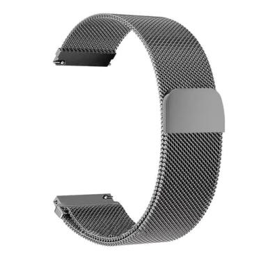 Imagem de HSPTR Pulseira milanesa para Samsung Galaxy Watch 5/4 de 44 mm e 40 mm/5 Pro/4 Classic/Active 2 de 20 mm/22 mm para Huawei Gt 2/2e/3/4/5 Pro, 20mm, Ágata
