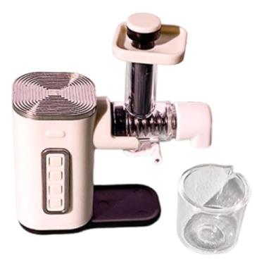 Imagem de harayaa Acessório para casa de bonecas: espremedor de frutas em miniatura, escala 1/12, decoração clássica, adereço fotográfico, miniatura de mobília, Branco