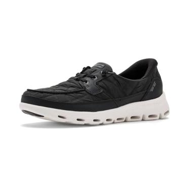 Imagem de Skechers Sapato náutico feminino, Preto/branco, 40
