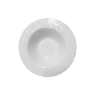 Imagem de Prato Fundo em porcelana Schmidt Luiza 22cm - Porcelana Schimdt