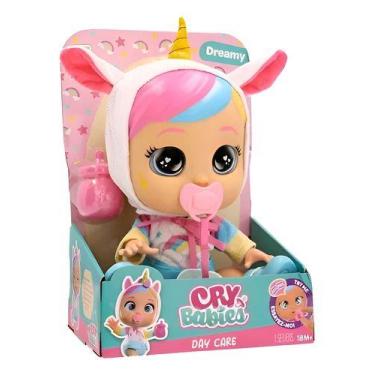 Imagem de Boneca Cry Babies Chora Lágrimas De Verdade Multikids Dreamy, Rosa, Cr