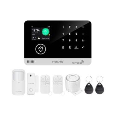 Imagem de Sistema De Alarme WIFI GSM Para Casa Inteligente Com Sensor De Movimen