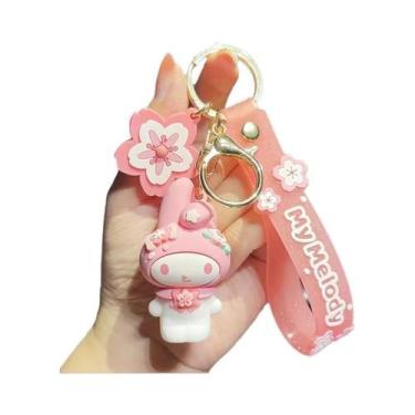 Imagem de Chaveiro Kawaii Hello Kitty, Pingente De Anime, Chaveiro Para Carro, B