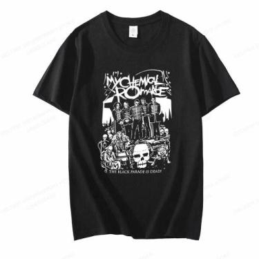 Imagem de Camiseta Vintage De Verão Para Mulheres E Homens, My Chemical Romance,