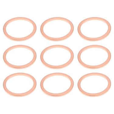 Imagem de Create idea 30x Bujão de drenagem de óleo do motor M18 junta de cobre 41-70166-00 compatível com BMW 1ER X5