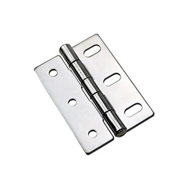 Imagem de Dobradiça de porta de aço inoxidável 304 dobradiça de rolamento de carga de caixa de distribuição de energia de porta de armário industrial dobradiça dobrável 1 peça (cor: Cl253-2)