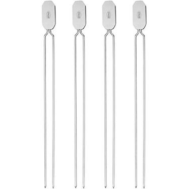 Imagem de Rösle Kabob, conjunto de 4 espetos de churrasco, tamanho único, prata