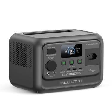 Imagem de BLUETTI Elite 30 V2 Gerador Solar, Bateria LiFePO₄ 288Wh, 120V|600W (1500W Power Lifting), Recarga em 70 min, Estação Portátil para Camping, Viagens e Emergências (Painel Opcional)