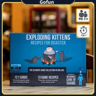 Imagem de Jogo de tabuleiro Exploding Kittens Recipes For Disaster