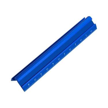 Imagem de Régua De Traçagem Em V Para Marcenaria 160-310mm, Escala De Engenharia