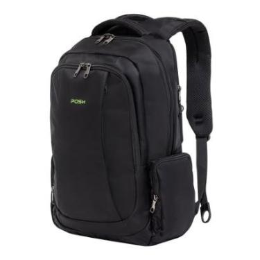 Imagem de Mochila Journey Pro Executiva Antifurto Bolso Secreto Preto - Posher-Unissex