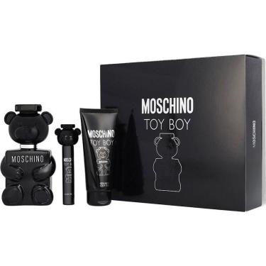 Imagem de Perfume Masculino Moschino Toy Boy Eau De Parfum Spray 100 Ml & Body Gel 10 Mini