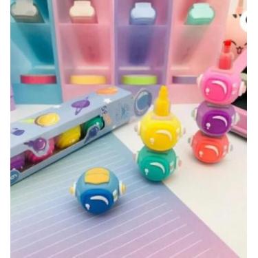 Imagem de Marcador de Texto astronauta 5 cores empilhaveis-emt8550 - BUENDIA, 3