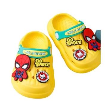 Imagem de Sandálias De Verão Marvel Spider-Man Para Meninos, Chinelos Infantis, 