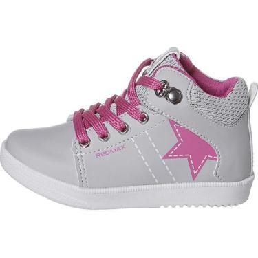 Imagem de Bota Casual Infantil Menina Redmax, Cinza, 22 BR