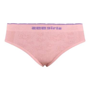 Imagem de Calcinha Tanga Infantil Jacquard Candy Pink Zee Rucci, P