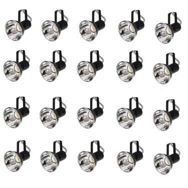 Imagem de Kit 20 Spot Trilho Perfilado Eletro calha Par20 Bulbo OL5