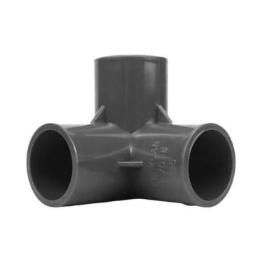Imagem de Conector De Tubo PVC 20-50mm, Juntas Retas, Cotovelos, Tês E Cruzetas,