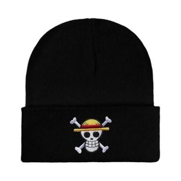Imagem de Gorro De Malha Unissex De Anime, Fantasia De Cosplay Do Luffy, Boné Ad