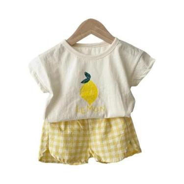 Imagem de Conjuntos De Pijamas De Algodão Para Bebês, Sem Mangas, Estampados Com