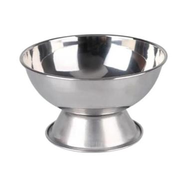 Imagem de Copos De Aço Inoxidável Para Sorvete, Tigela De Salada, Prato De Fruta