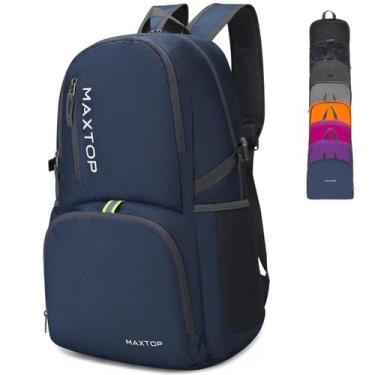 Imagem de Mochila leve MAXTOP, embalável, 40/50L para caminhadas e acampamentos