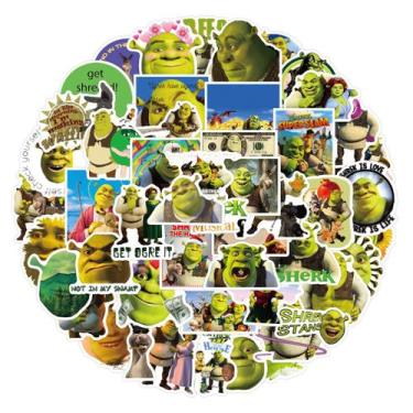 Imagem de Pacote de adesivos Donkey Shreks Anime 50 unidades de desenho animado 