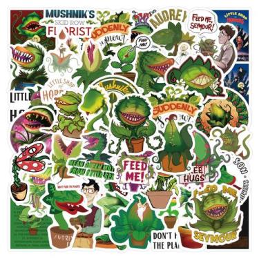 Imagem de Adesivos Littles Shops Of Horrors, vinil impermeável, 60 unidades - yi