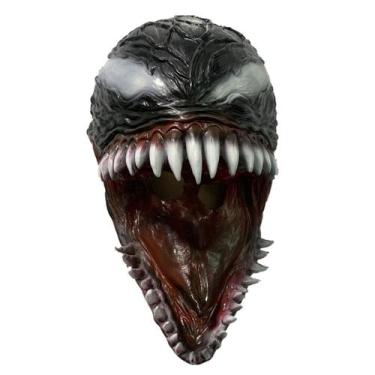 Imagem de Máscara de Halloween, capacete de cosplay, venenos, máscara de látex a