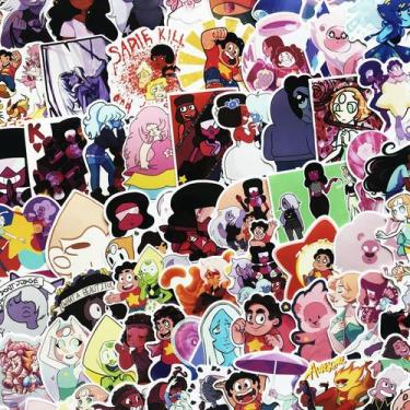 Imagem de Adesivos Stevens Universes, vinil impermeável, anime, 63 unidades - yi
