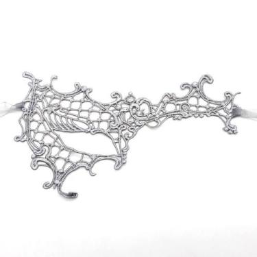 Imagem de Máscara de cosplay One Eyed Party Tecido Half Face Venice Co - yiweisa