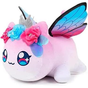 Imagem de Brinquedo de pelúcia Aoopoo Meemeows Cat Food para crianças de 25 cm -