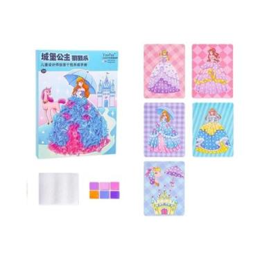 Imagem de Brinquedos Criativos De Arte Em Tecido Para Meninas, Quebra-Cabeça De 