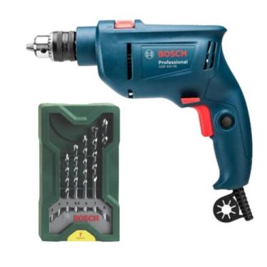 Imagem de Furadeira Impacto Bosch 450W 220V e Conj.Broca Videa 7Pç, 220V