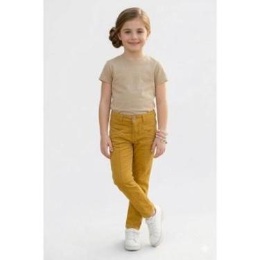Imagem de Calça Infantil Menina Em Sarja PUC-Feminino