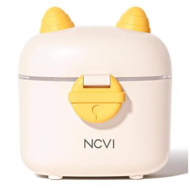 Imagem de Dispenser de Fórmula NCVI Ovelha Branca Múltiplos Compartimentos com Colher 245ml