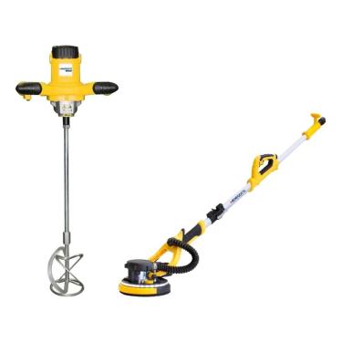Imagem de Kit Misturador Elétrico 1200W Com Lixadeira 750W Menegotti