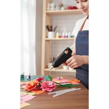 Imagem de Pistola Cola Quente 60W Grosso Artesanato Preto - Congratulations Stor