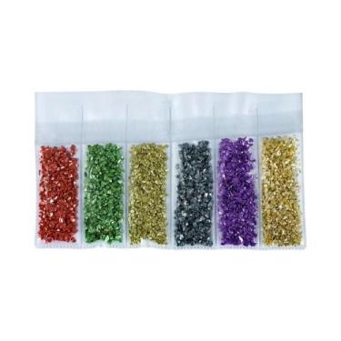 Imagem de Resina Epóxi UV Cristal Para Enchimento De Pedras De Vidro Quebrado, A