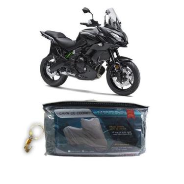 Imagem de Capa com cadeado para cobrir KAWASAKI Versys Tourer 650 G(206) - CARRH