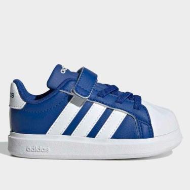 Imagem de Tênis Infantil Adidas Streelk, Azul, 20