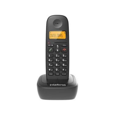 Imagem de Telefone Sem Fio Intelbras Ts 2510 Com Registro De Chamada, Preto