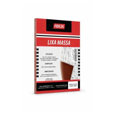Imagem de Uma Unidade Lixa Massa 060 Ferja Folha Massa Corrida Reboco