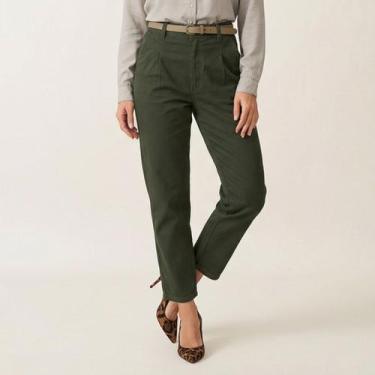 Imagem de Calça Jeans Color Lola Mom - Bloom, Verde profundo, 38