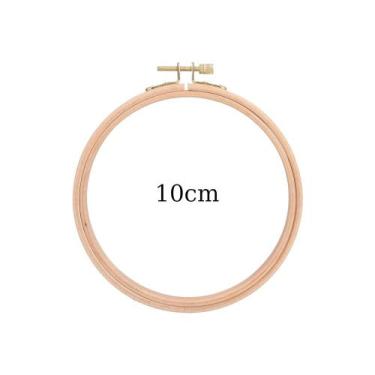 Imagem de Bastidor de Madeira para Bordado Nurge com Tarracha 10cm