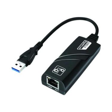 Imagem de Adaptador Ethernet Gigabit USB 3.0 Tipo C Para RJ45 100/1000Mbps Placa